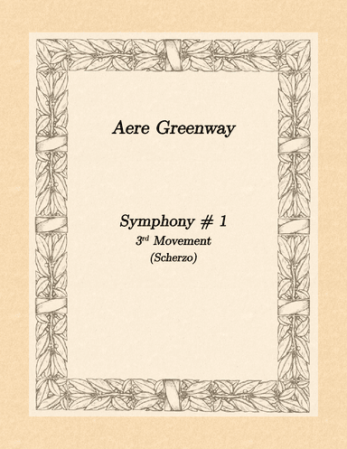 Symphony # 1, 3rd Movement