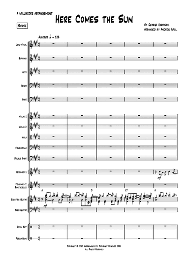Here Comes The Sun (arr. Andrew Will)