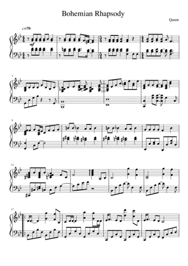 Bohemian Rhapsody (arr. Nicoletta Cleto)