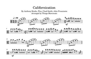 Californication (arr. Thiago Marconato)