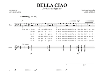 Bella Ciao (arr. Art.o Artaud)