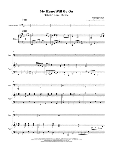My Heart Will Go On (Love Theme from Titanic) (arr. Abraham Maduro)