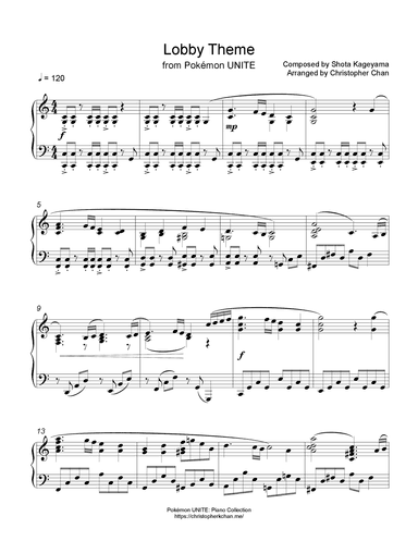Lobby Theme (from Pokémon UNITE)