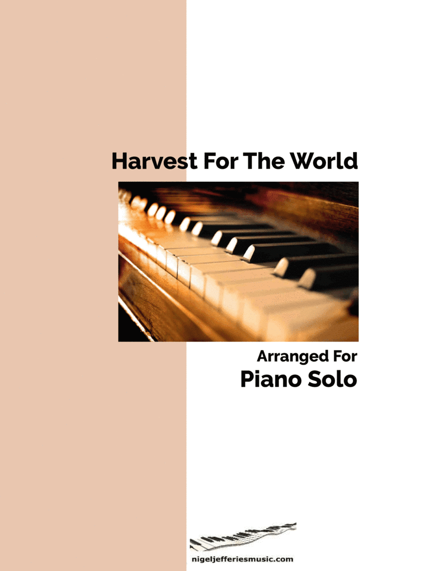 Harvest For The World (arr. Nigel Jefferies)