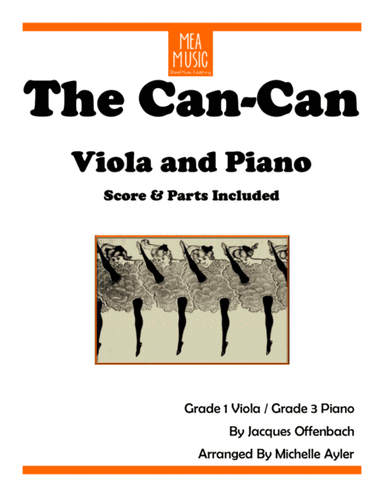 The Can-Can (Viola & Piano) (arr. Michelle Ayler)