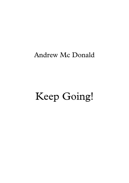 Keep Going!