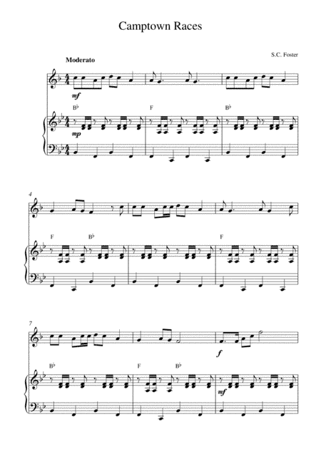 Camptown Races (arr. Kaiserin Rebecca)