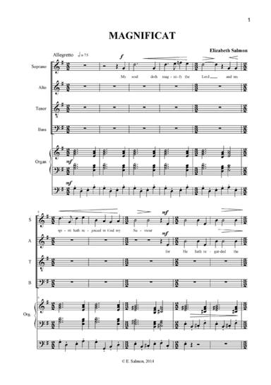 Magnificat and Nunc Dimittis