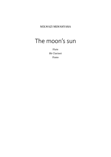 The Moon's Sun