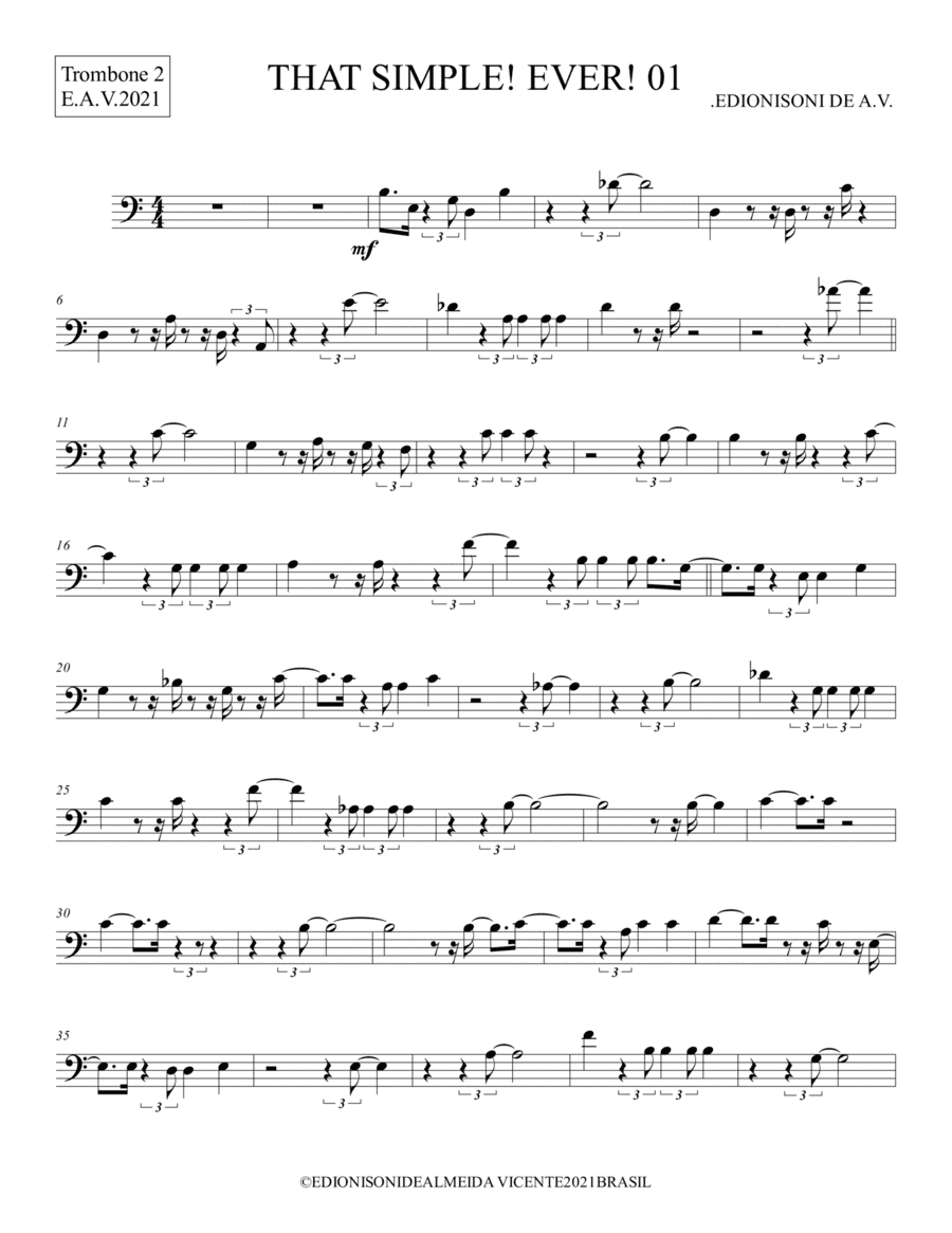 THAT SIMPLE! EVER! 01 - Trombone 2