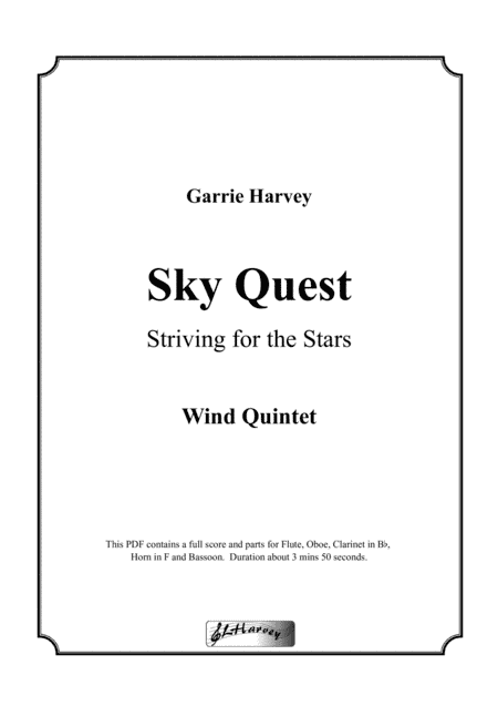 Sky Quest for Wind Quintet