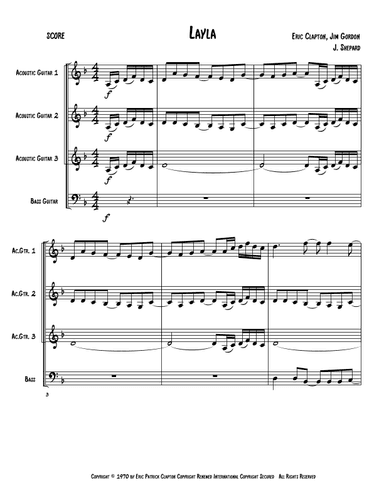 Layla (arr. Jeremy Shepard)