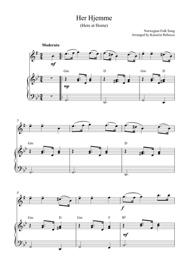 Herhjemme (Here at Home) (arr. Kaiserin Rebecca)