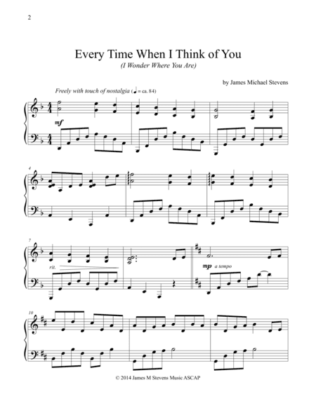 Every Time When I Think of You