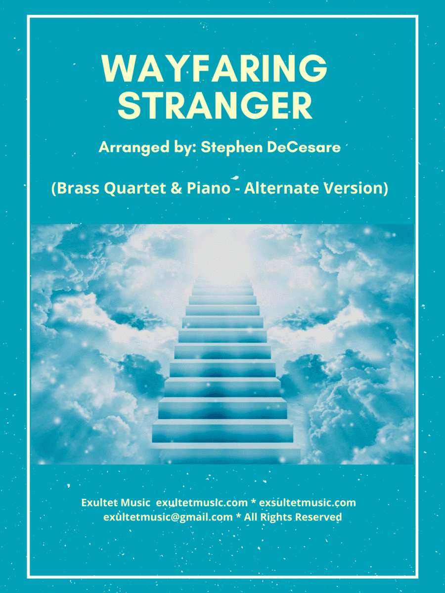 Wayfaring Stranger (Brass Quartet and Piano - Alternate Version) (arr. Stephen DeCesare)