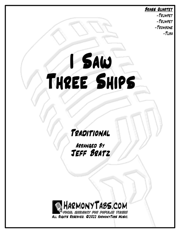 I Saw Three Ships (arr. Jeff Bratz)