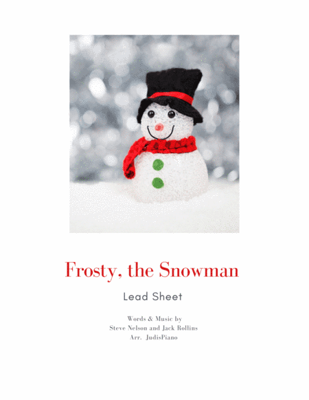 Frosty The Stroman (arr. Arr. JudisPiano)