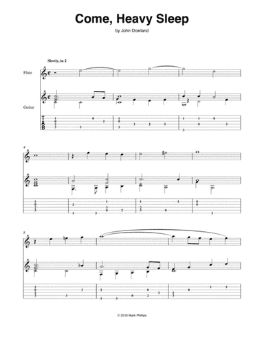 Come, Heavy Sleep (arr. Mark Phillips)