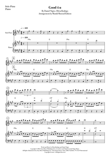Good 4 U (arr. Mundi Musical Edition)