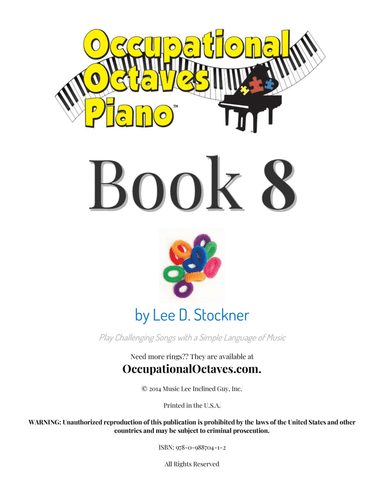 Occupational Octaves Piano™ - Book 8 (arr. Lee D. Stockner)