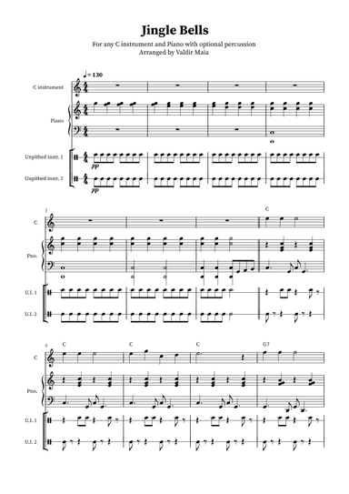 Jingle Bells (arr. Valdir Maia)