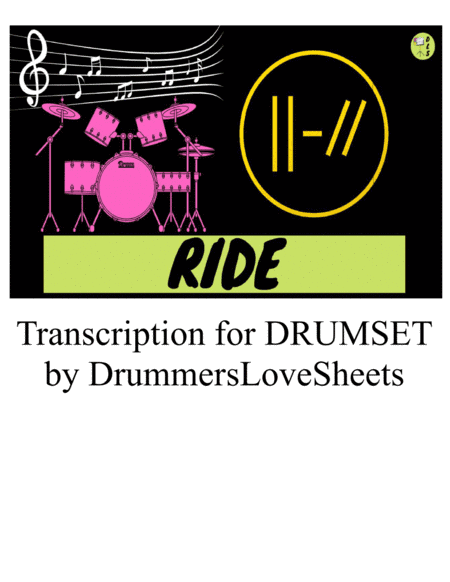 Ride (arr. DrummersLoveSheets)