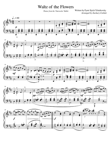 Waltz of the Flowers (arr. Zachary Corbett)