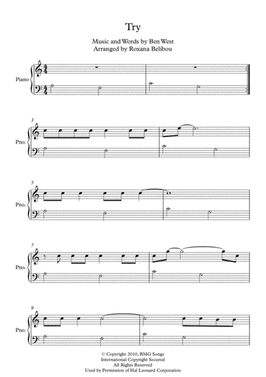 Try (arr. Roxana Belibou)