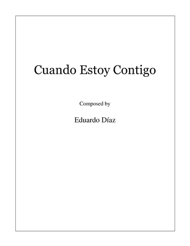 Cuando Estoy Contigo