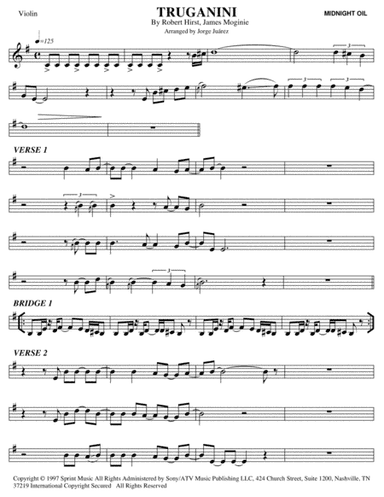 Truganini (arr. Jorge Juárez)