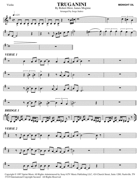 Truganini (arr. Jorge Juárez)