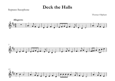 Deck the Halls (arr. SMMUS)