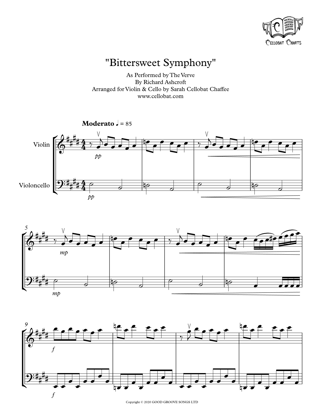Bittersweet Symphony (arr. Sarah Cellobat Chaffee)