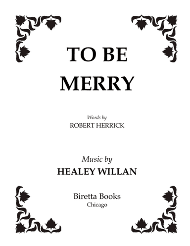 To Be Merry