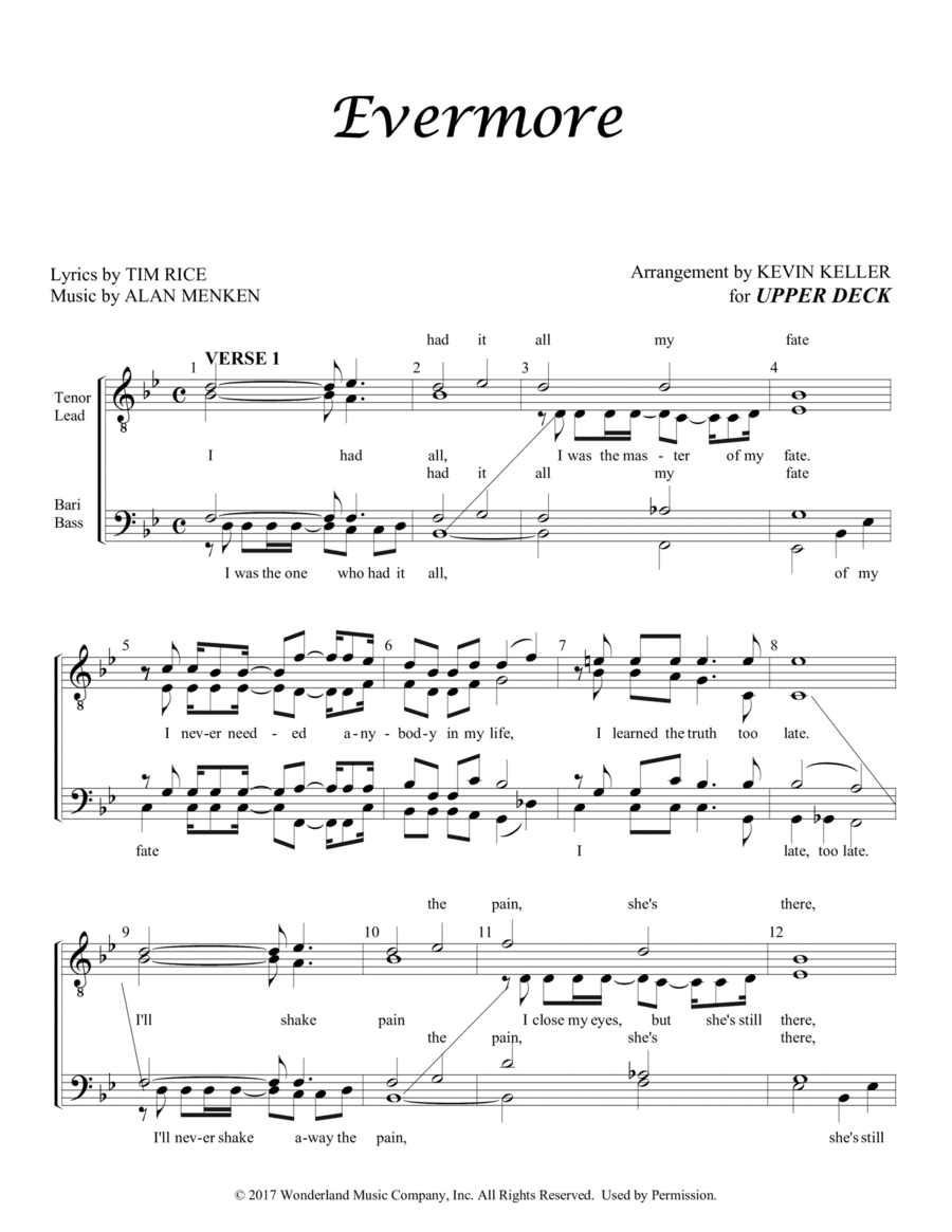 Evermore (arr. Kevin Keller)
