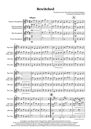 Bewitched (arr. Kayleigh Huelin)