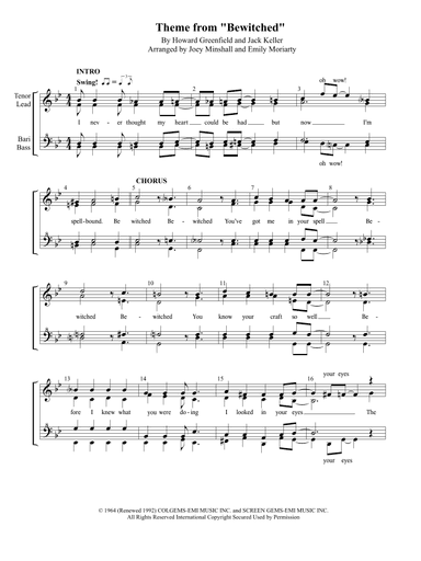 Theme From "bewitched" (arr. Joey Minshall and Emily Moriarty)