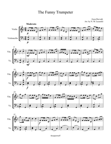 The Funny Trumpeter (arr. Nick Lacanski)