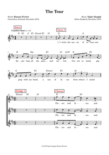 The Tour (country song)