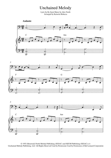 Unchained Melody (arr. Kaiserin Rebecca)