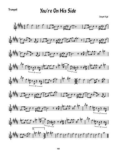 You're On His Side (Jazz Band)