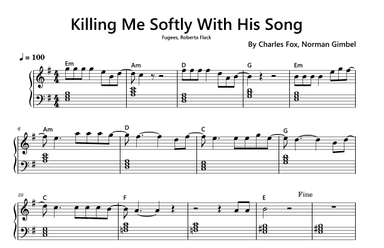 Killing Me Softly With His Song (arr. Funtom)