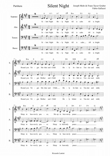 Silent Night (arr. Riccardo Lentini & Fabio Gallazzi)