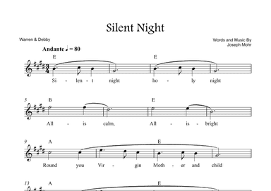 Silent Night (arr. Warren & Debby)