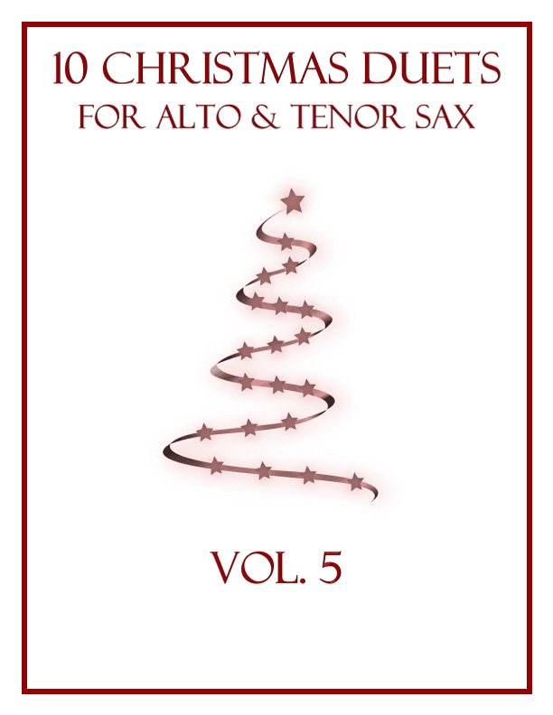 10 Christmas Duets for Alto and Tenor Sax (Vol. 5) (arr. B. C. Dockery)