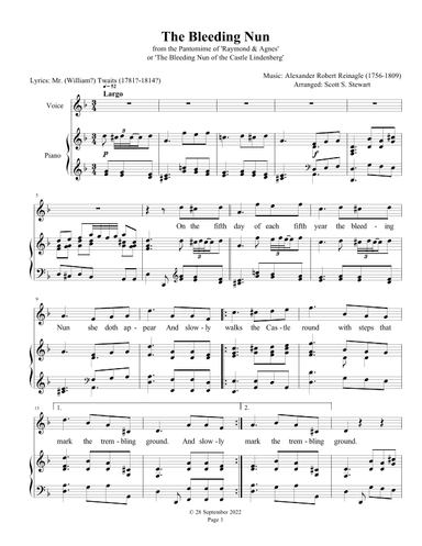 The Bleeding Nun (arr. Scott S. Stewart)