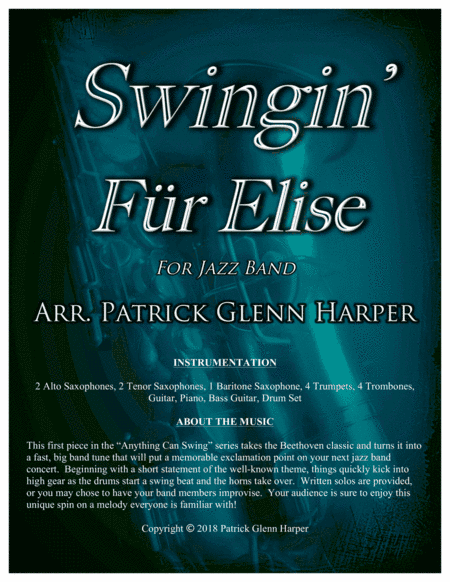 Swingin' Fur Elise - for Jazz Band (arr. Patrick Glenn Harper)
