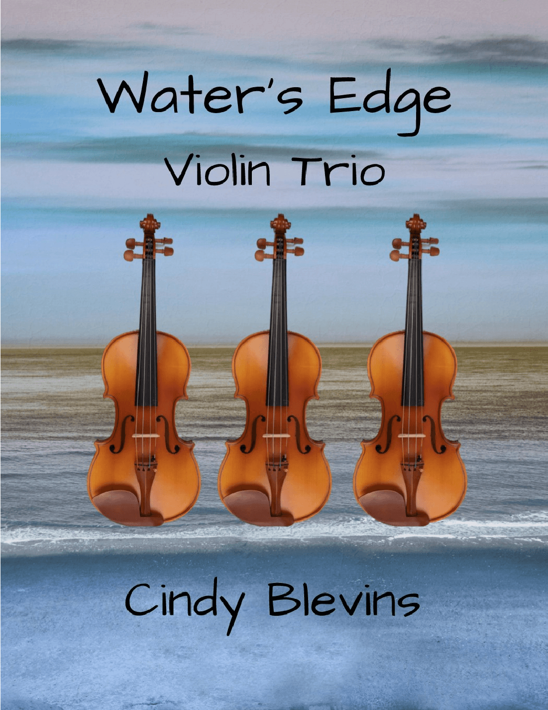 Water's Edge, for Violin Trio