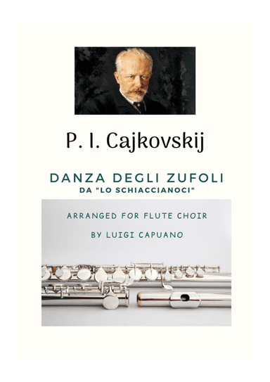 Cajkovskij: Danza degli zufoli  (Lo schiaccianoci) for Flute choir - Flute quintet (arr. Luigi Capuano)