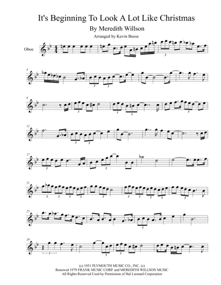 It's Beginning To Look Like Christmas (arr. Kevin Busse)